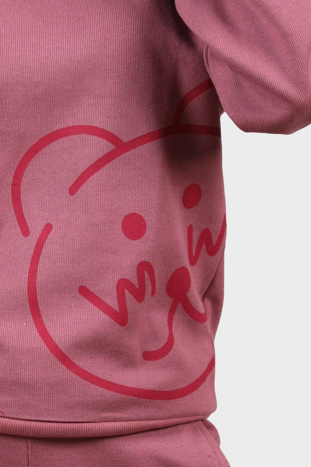 Cute Teddy Bear Printed Pajama Set - طقم بيجامة مطبوع عليه دب تيدي لطيف