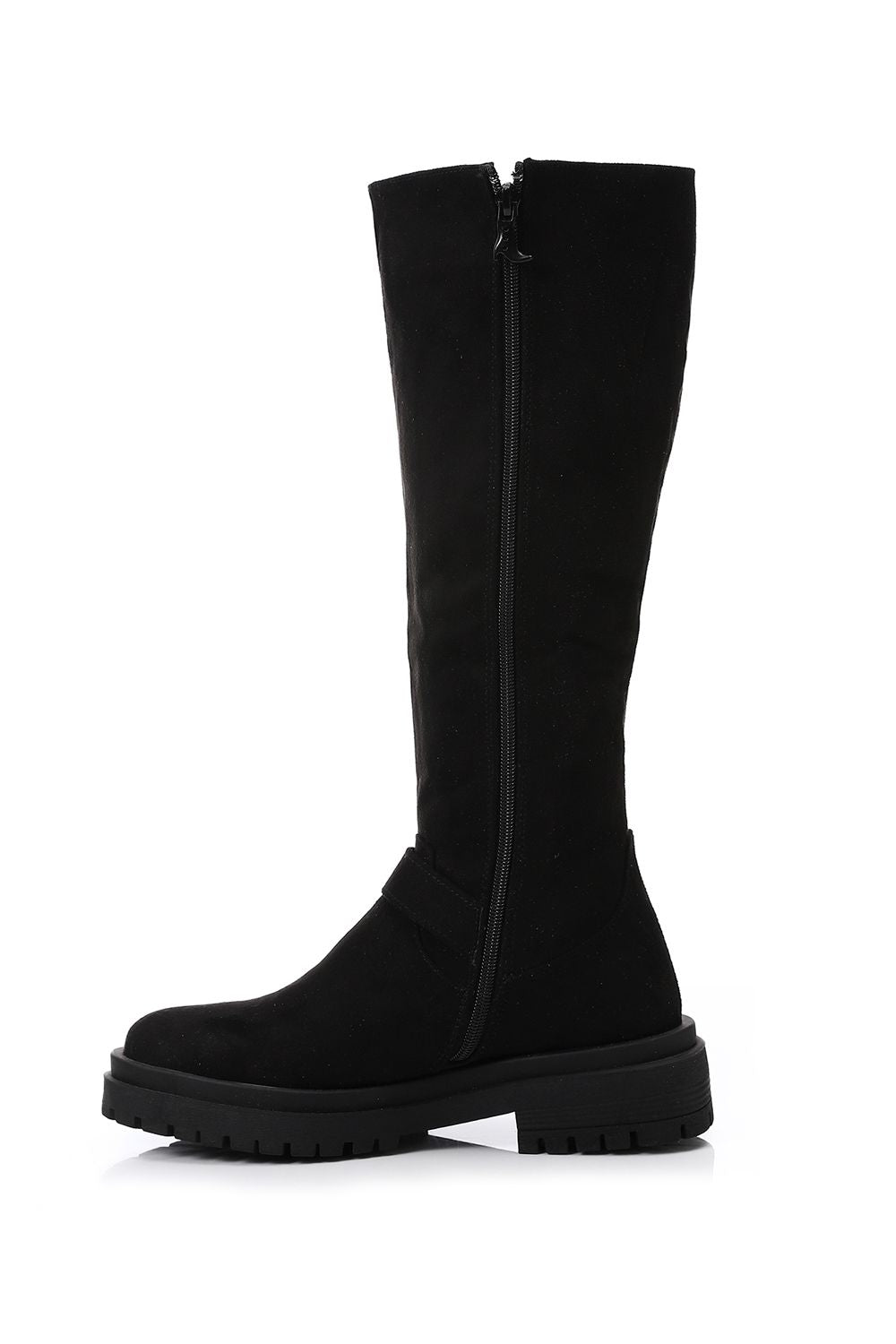 Fashionable Suede Knee High Boots
