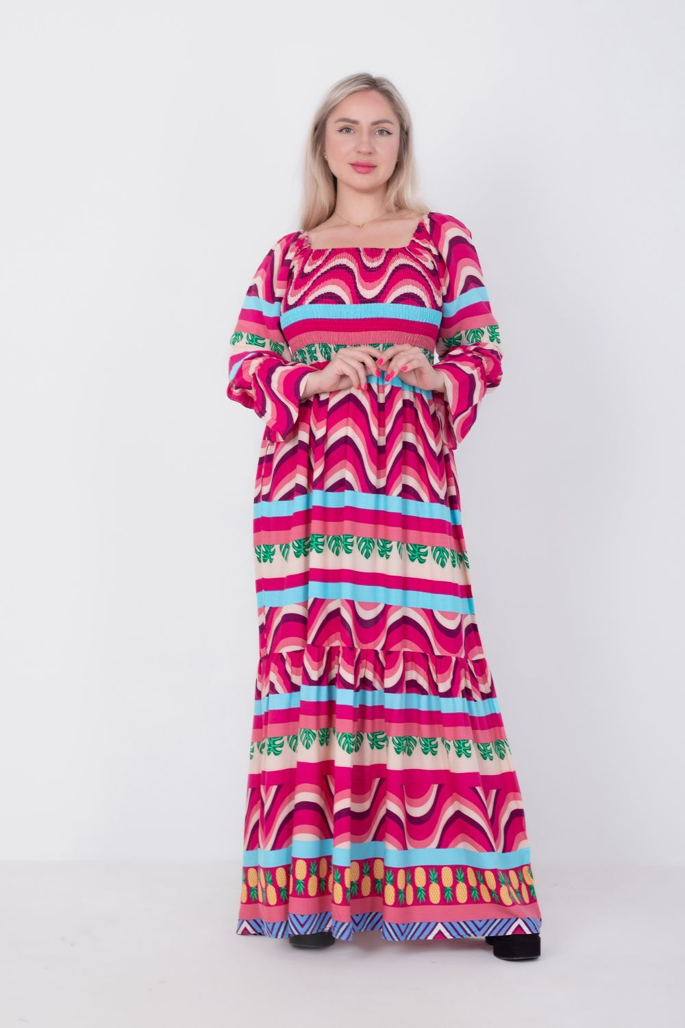 Colorful Maxi Dress