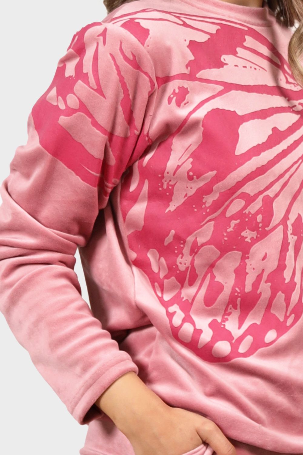 Butterfly Dreams Printed Pajama Set