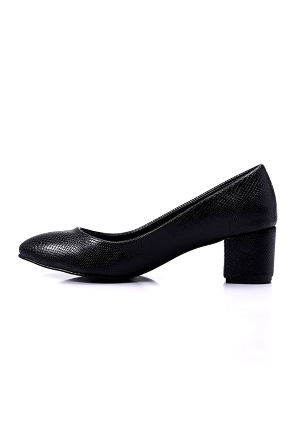 Flocked Heels Shoes