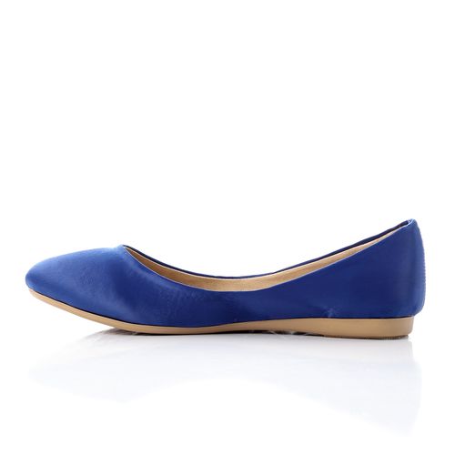 Solid Velvet Flat Shoes