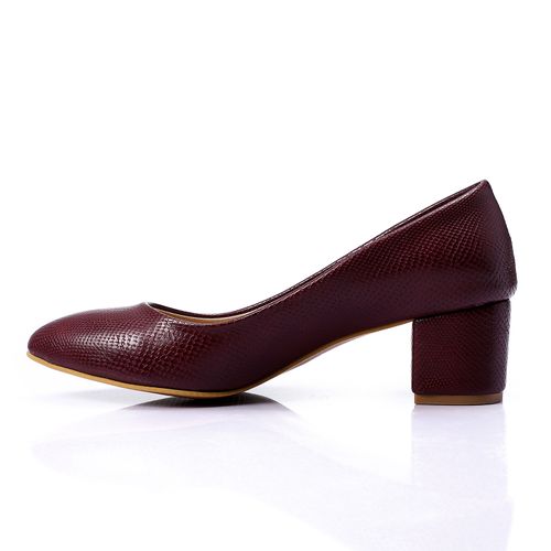 Classic Textured Leather High Heels