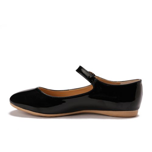 Verneh Side Buckle Round Toe Ballerina