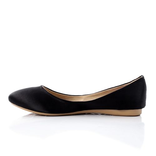 Solid Velvet Flat Shoes
