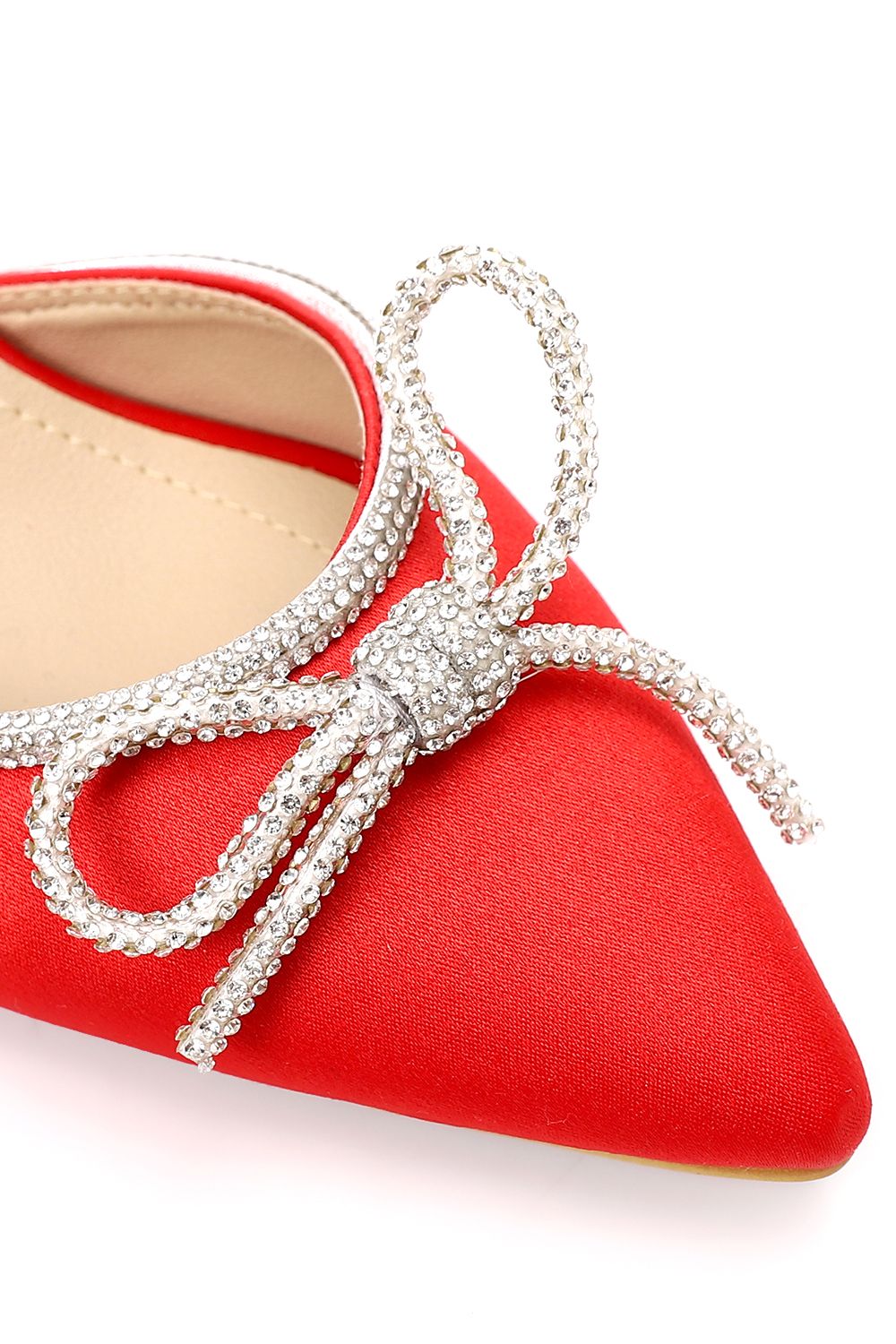 Bow Detailing Slingback High Heels