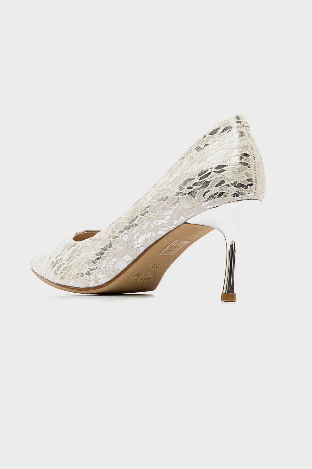 Soiree Pointed Toe Cap High Heels