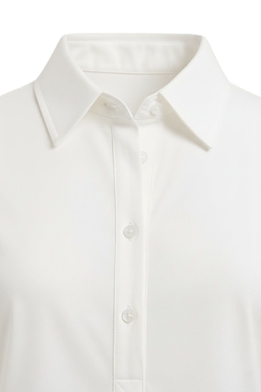 قميص بقصة عادية عالية ومنخفضة