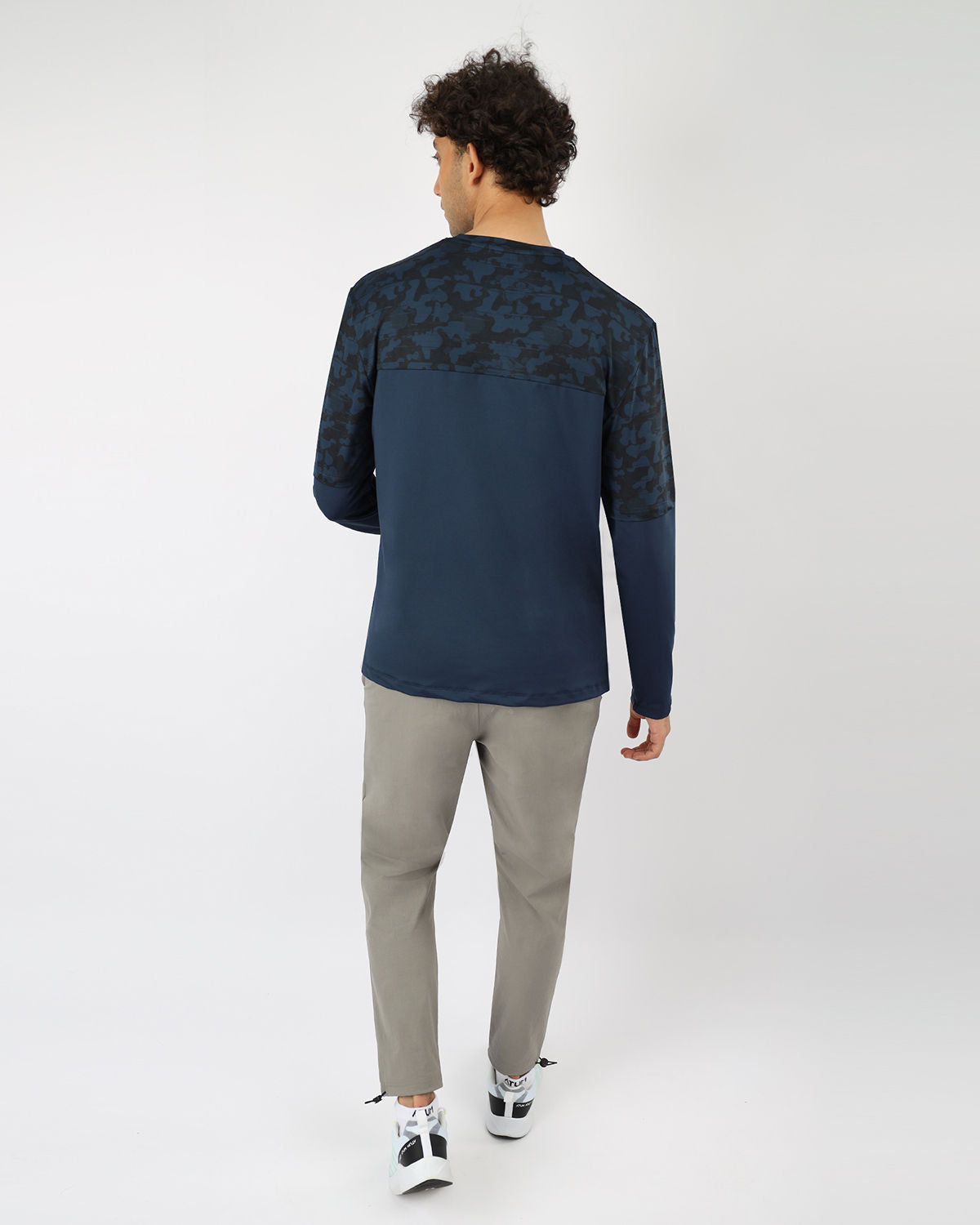 Gray Slim-Fit Jogger Pants - بنطال رياضي رمادي ضيق