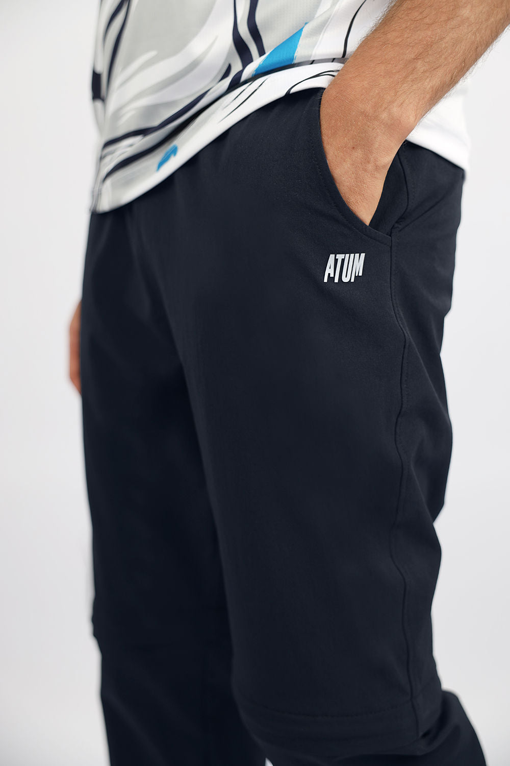 Black Adjustable Pants/Shorts
