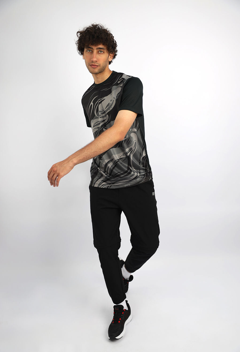 Black Adjustable Pants/Shorts