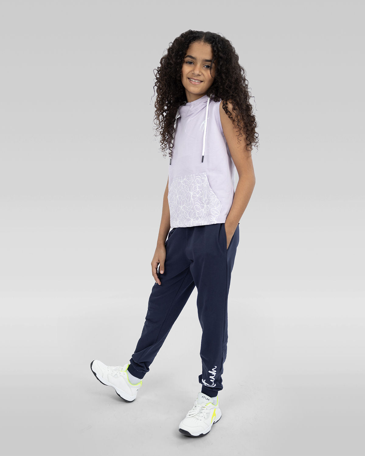 Simple and Smooth Girls Sweatpants