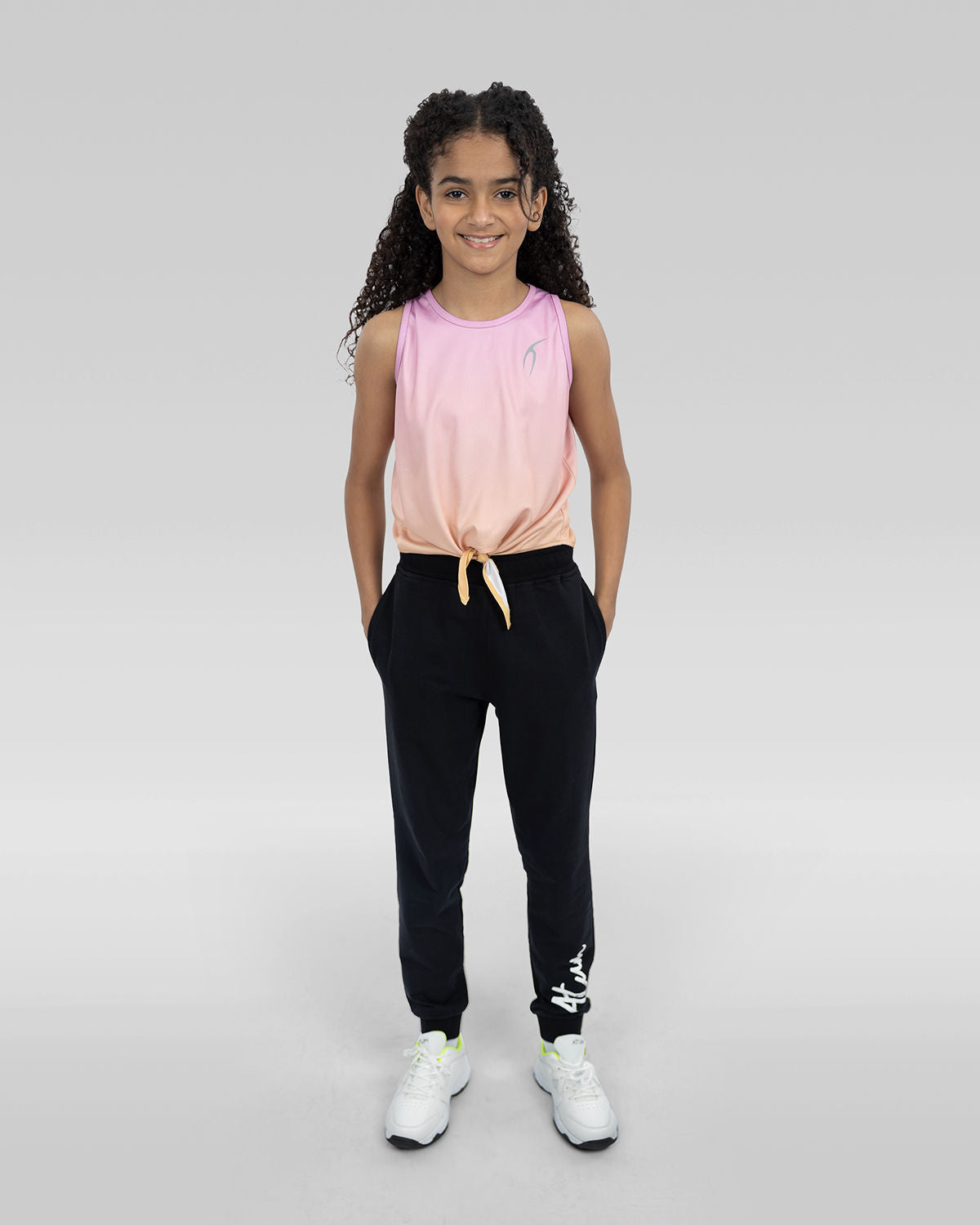 Simple and Smooth Girls Sweatpants