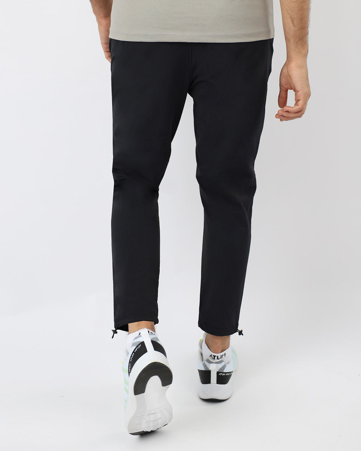 Midnight Blue Slim-Fit Jogger Pants