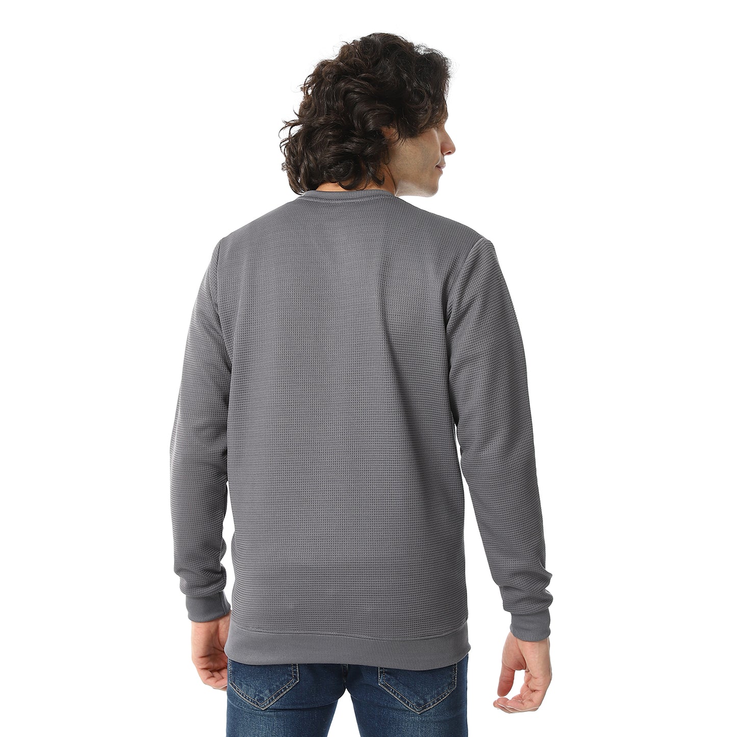 Knitted Casual Pullover - بلوفر محبوك كاجوال