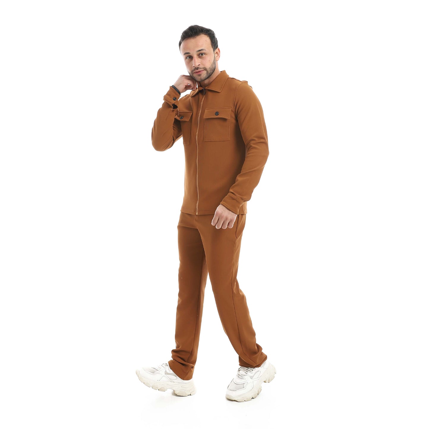 Set Of Sweatshirt Zipper And Pants