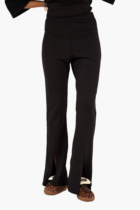 Ribbed Flared Lounge Pants