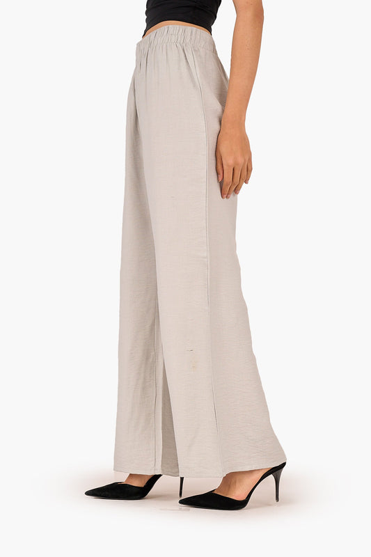 High Waist Straight Cut Pants