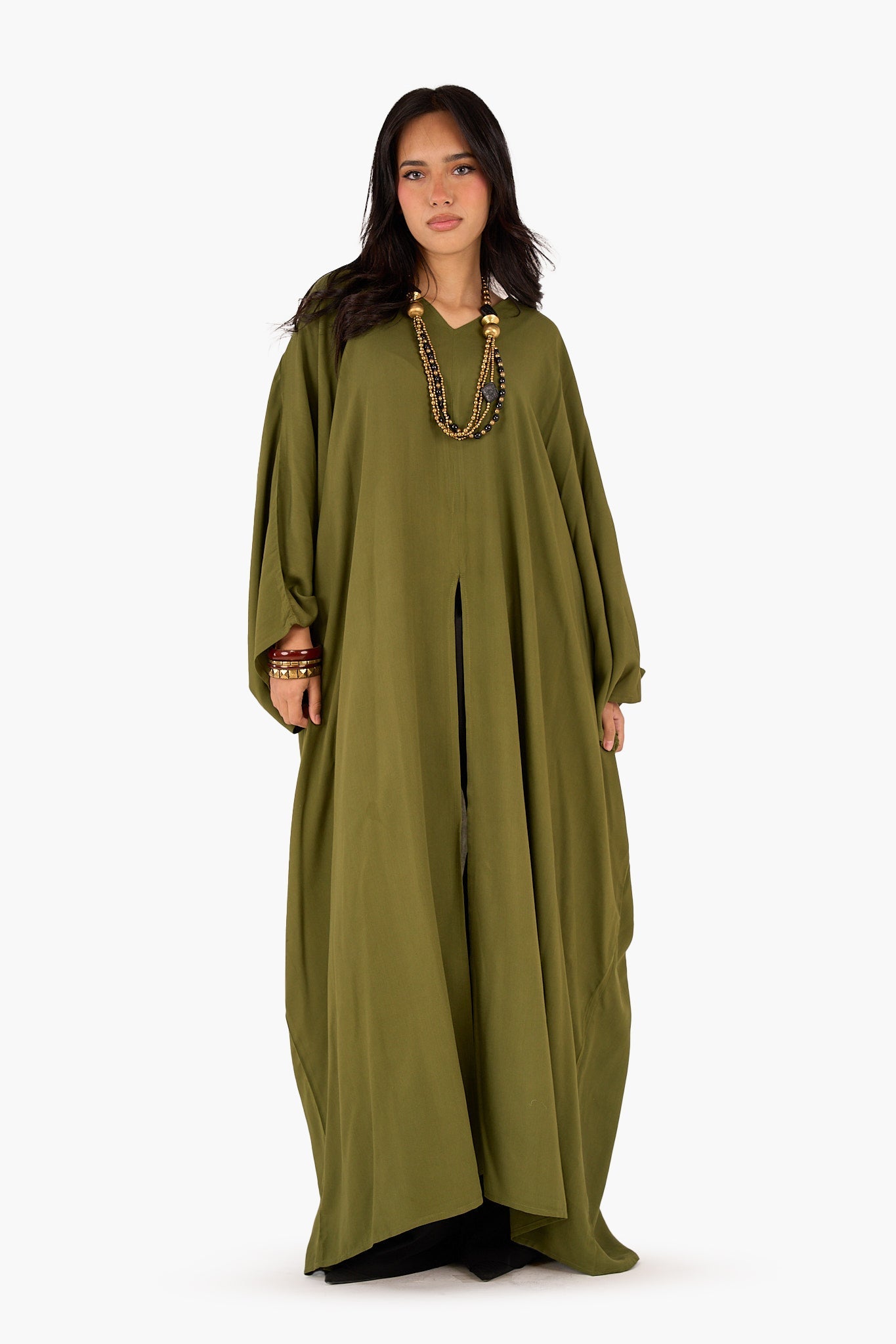Elegant Tencel Abaya