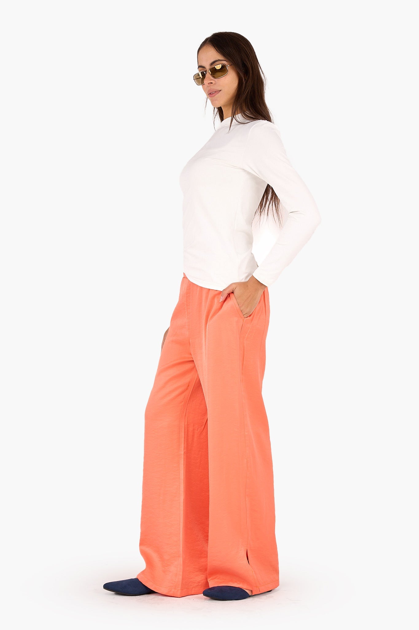 High Neck Basic Top