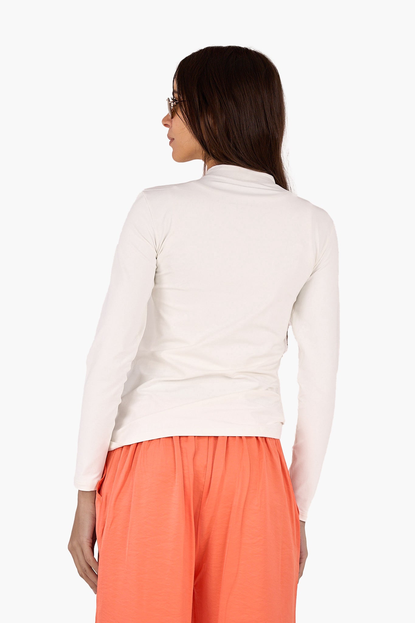 High Neck Basic Top