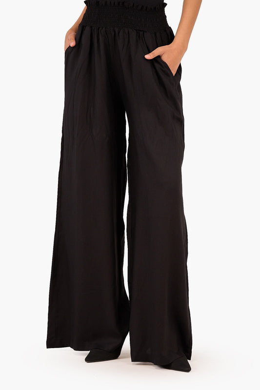 Tencel Wide Leg Pants