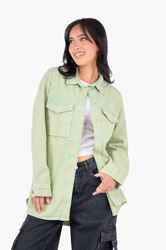 Relaxed Fit Cotton Shirt