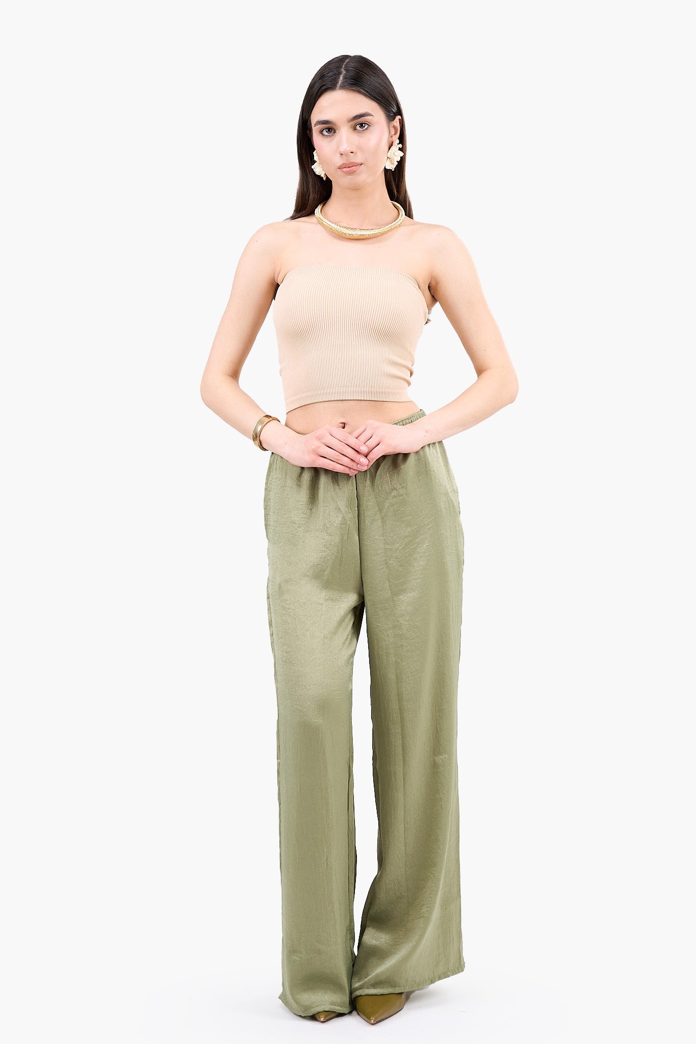 Classic Wide-Leg Pants