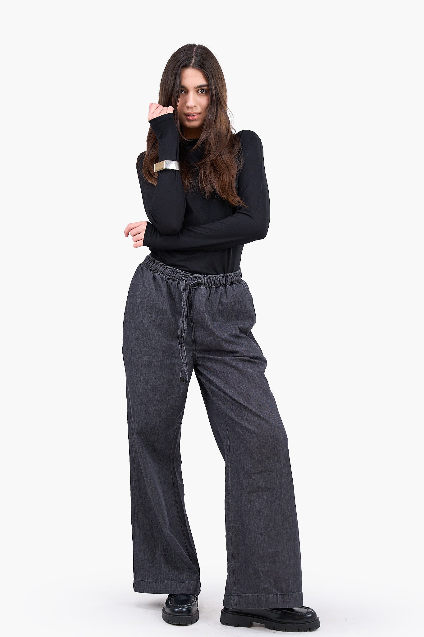 High Neck Basic Top