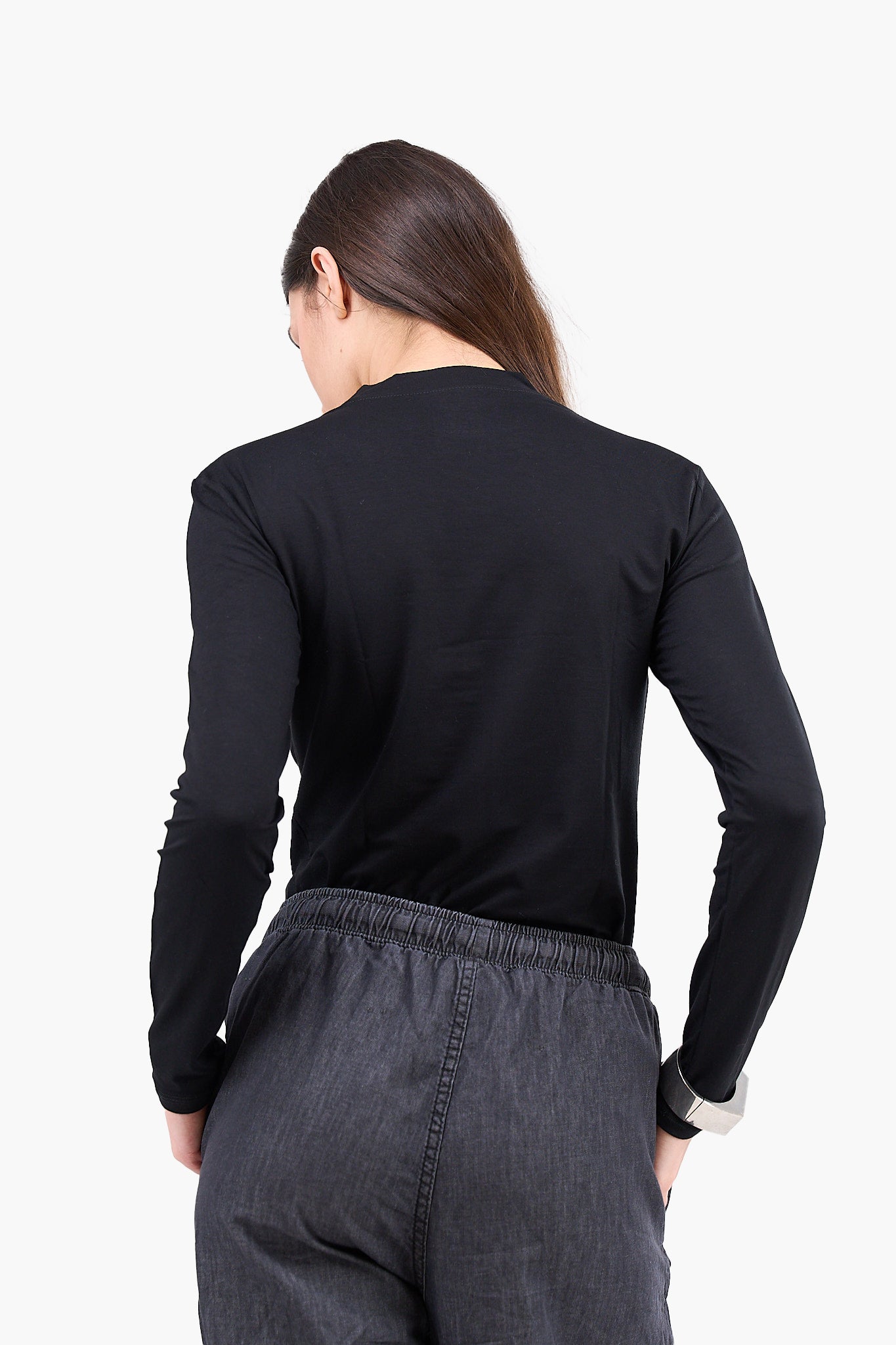 High Neck Basic Top