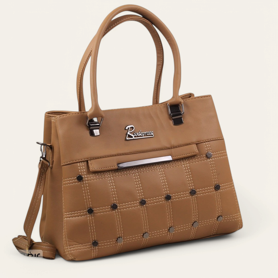 Cafe Spacious Handbag with Strap