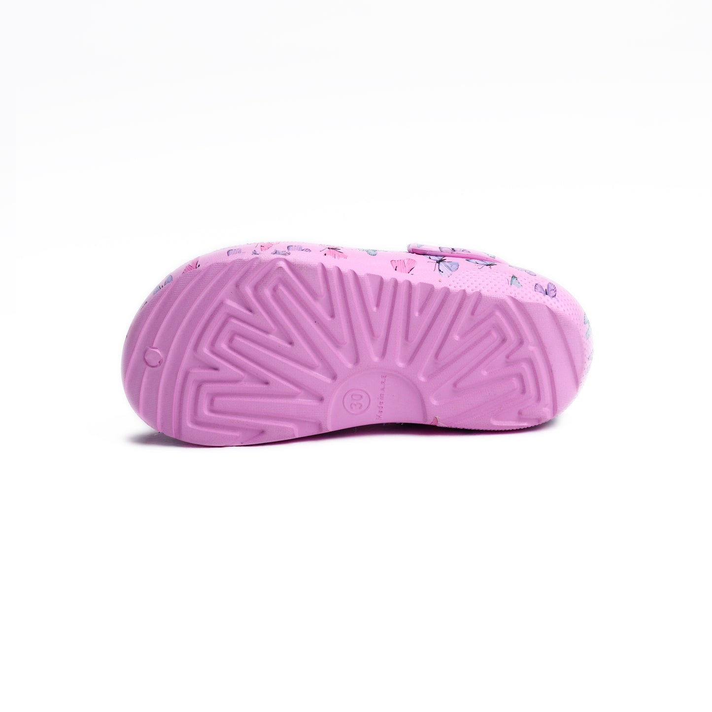 Rose Butterflies Print Pronto PK6 Clog for Girls