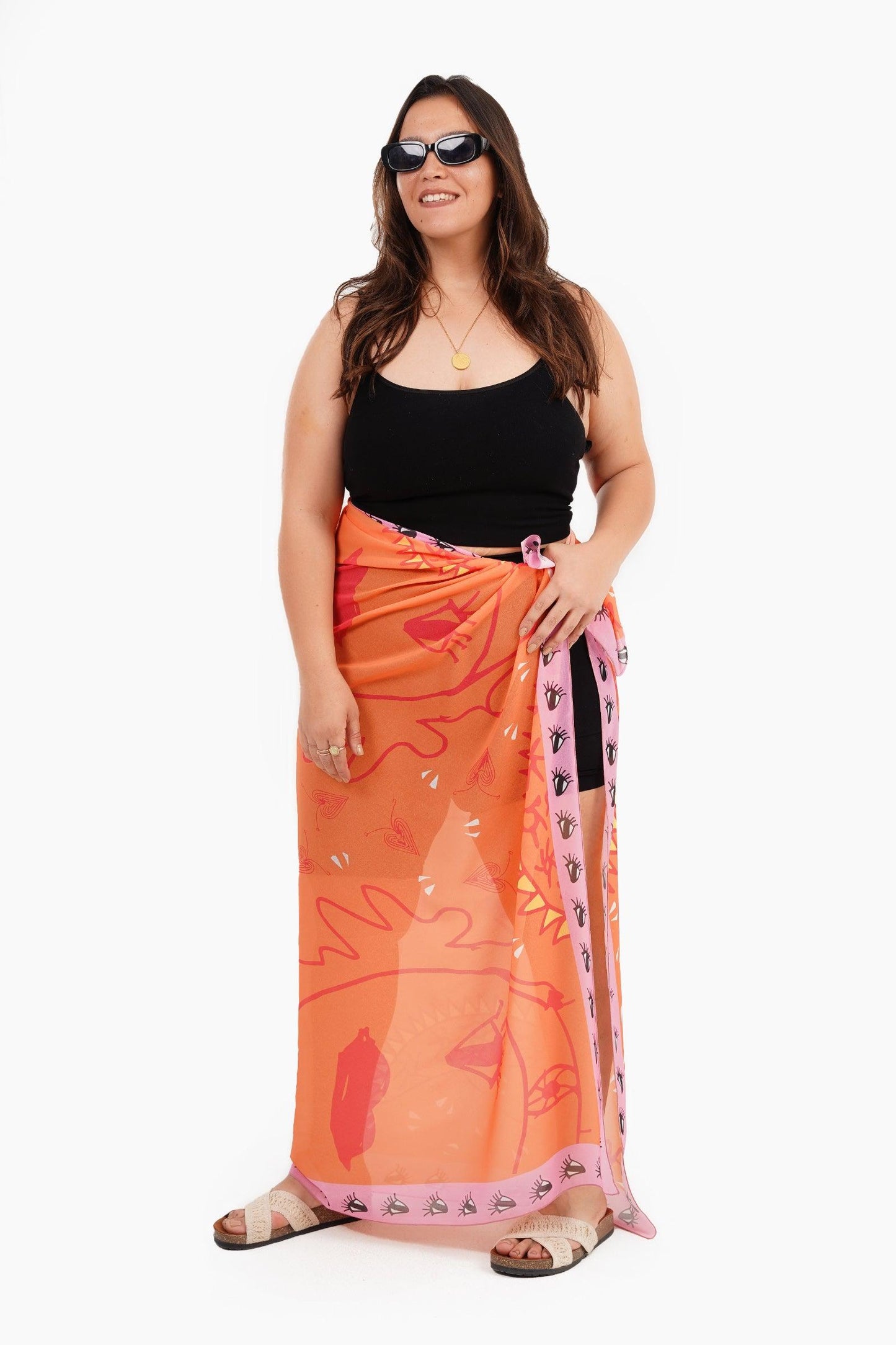 Chiffon Beach Cover-up Skirt