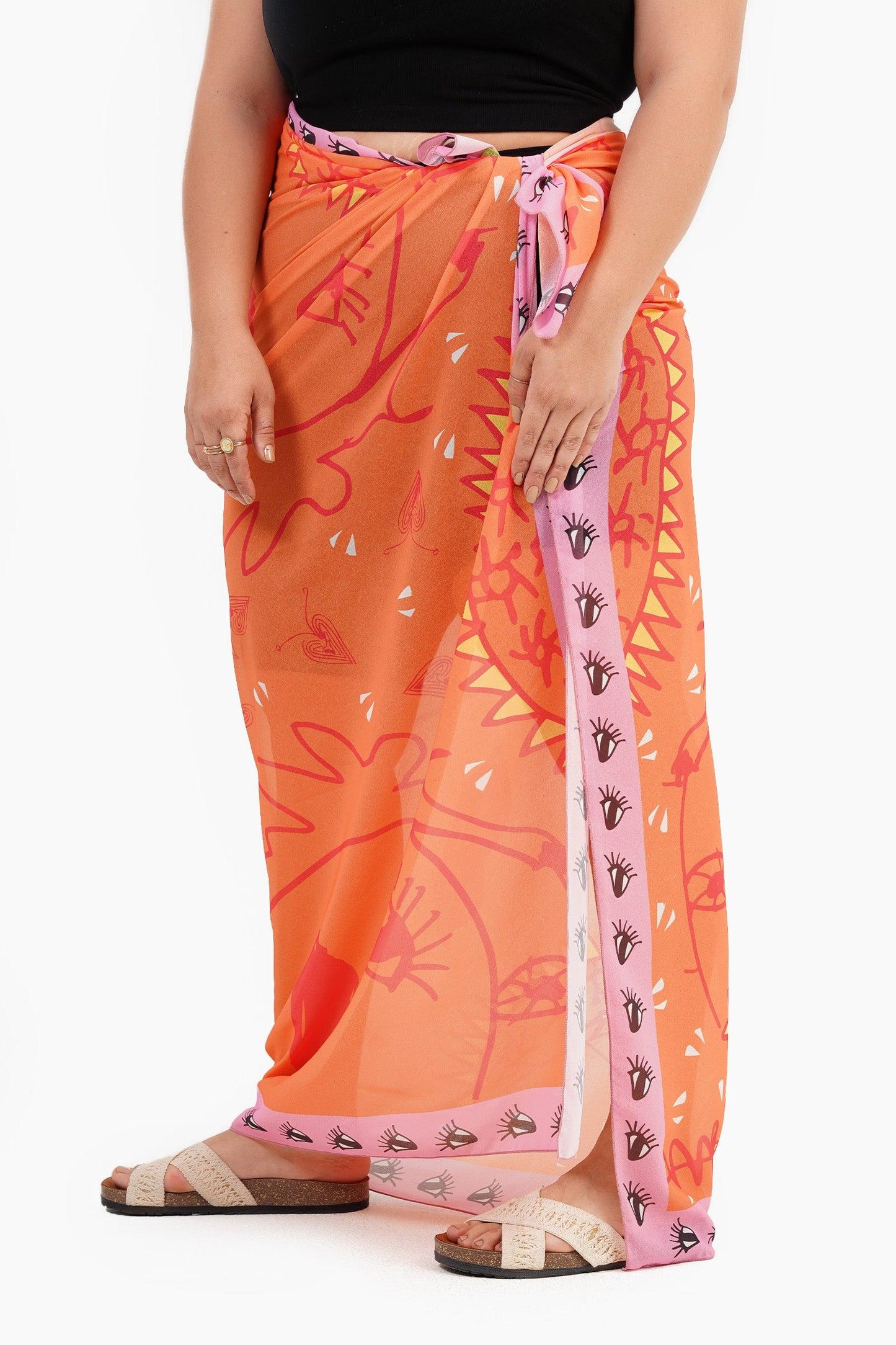 Chiffon Beach Cover-up Skirt