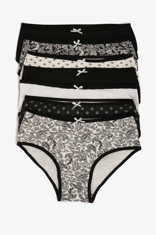 مجموعة من 7 سراويل داخلية ملونة