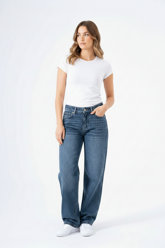 Blue Energy Straight Denim