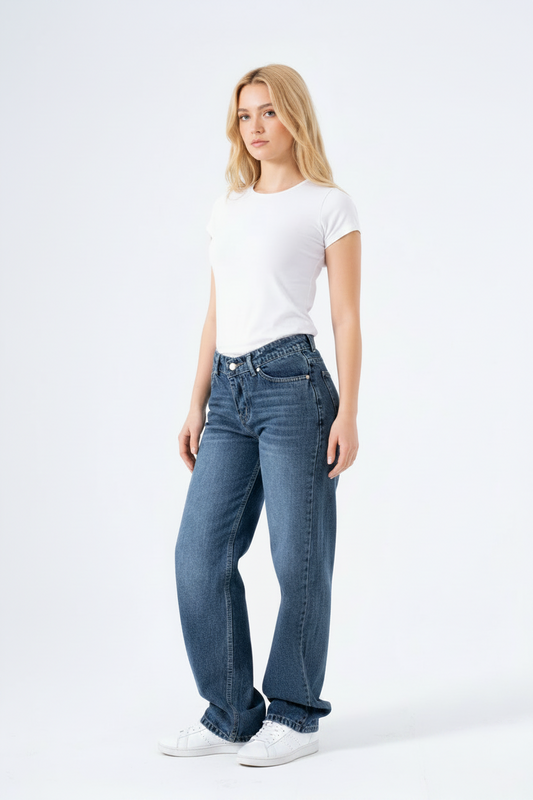 Blue Energy Straight Denim