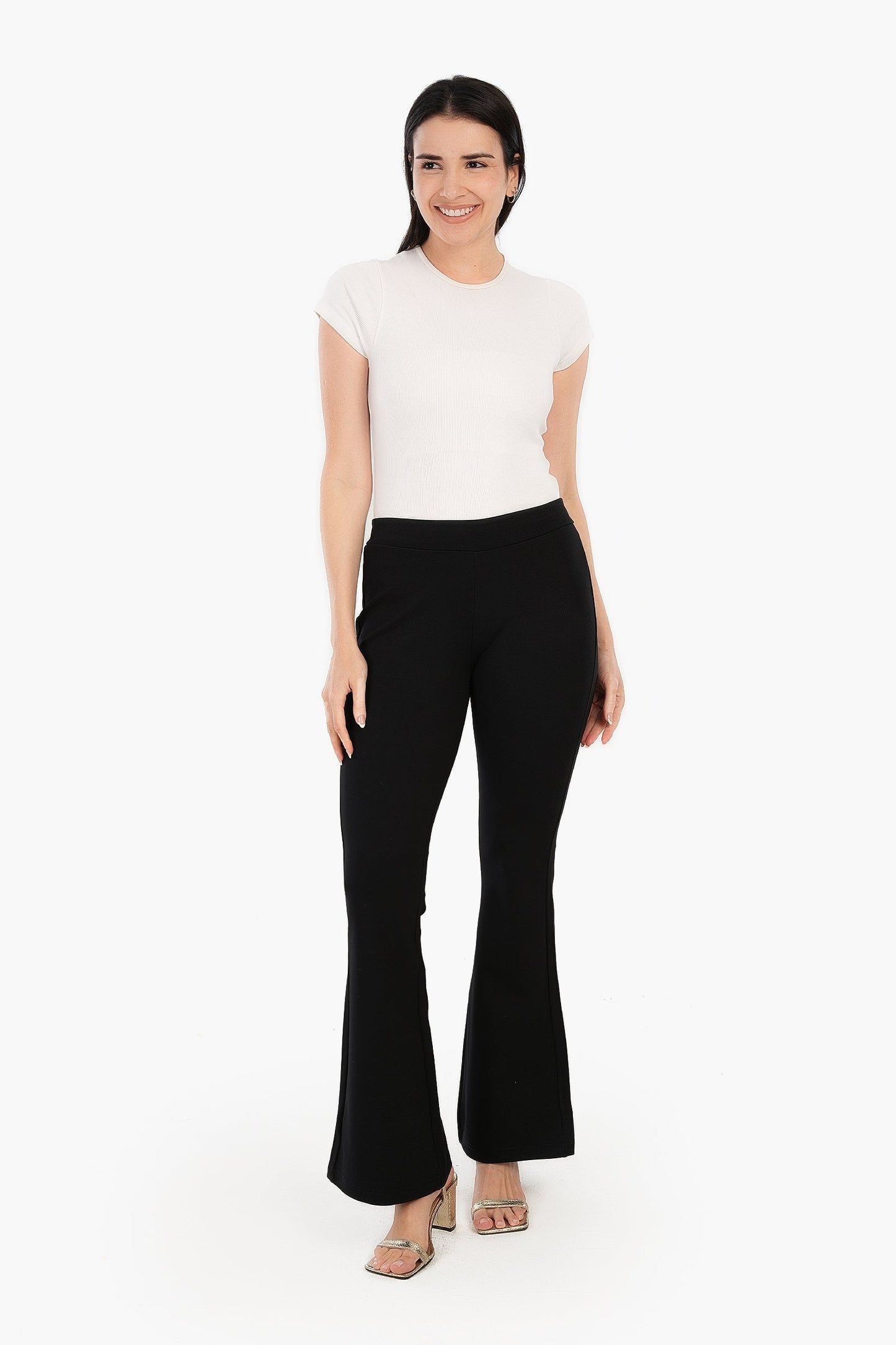 Classic Black Flare Pants