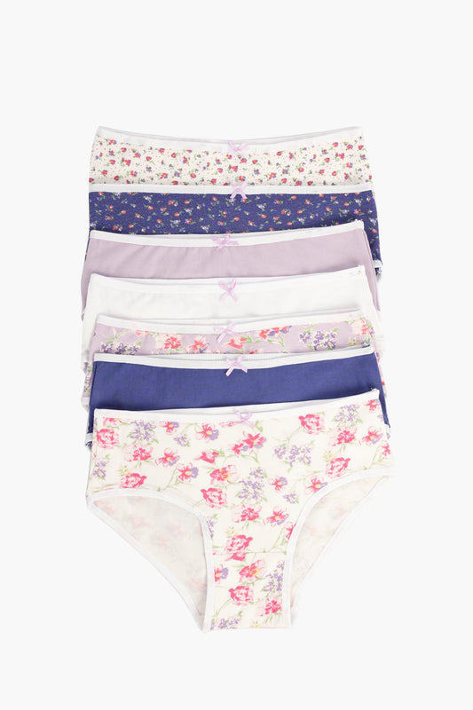 مجموعة من 7 سراويل داخلية ملونة