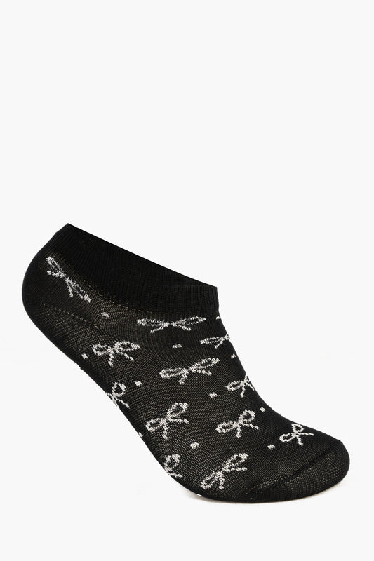 جوارب فيونكة للبنات - 5 أزواج