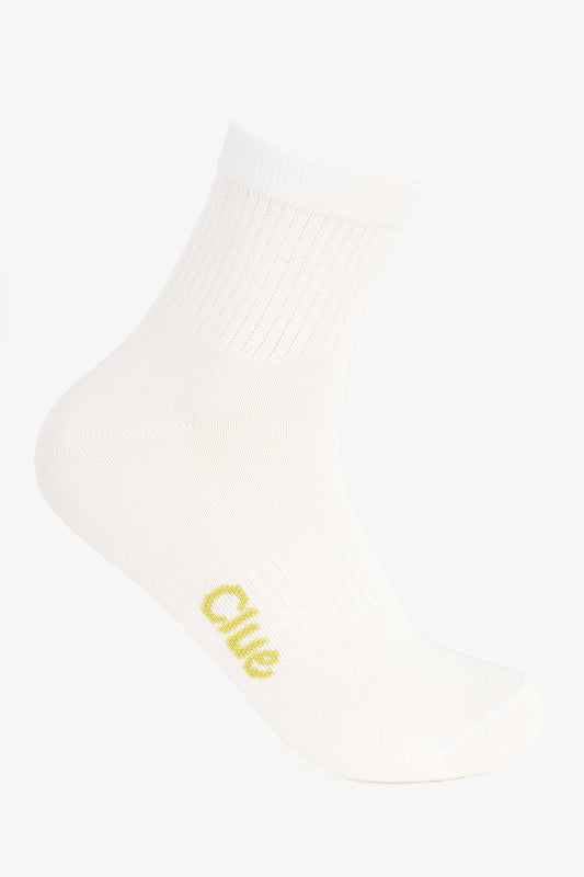 Ribbed Ankle Socks