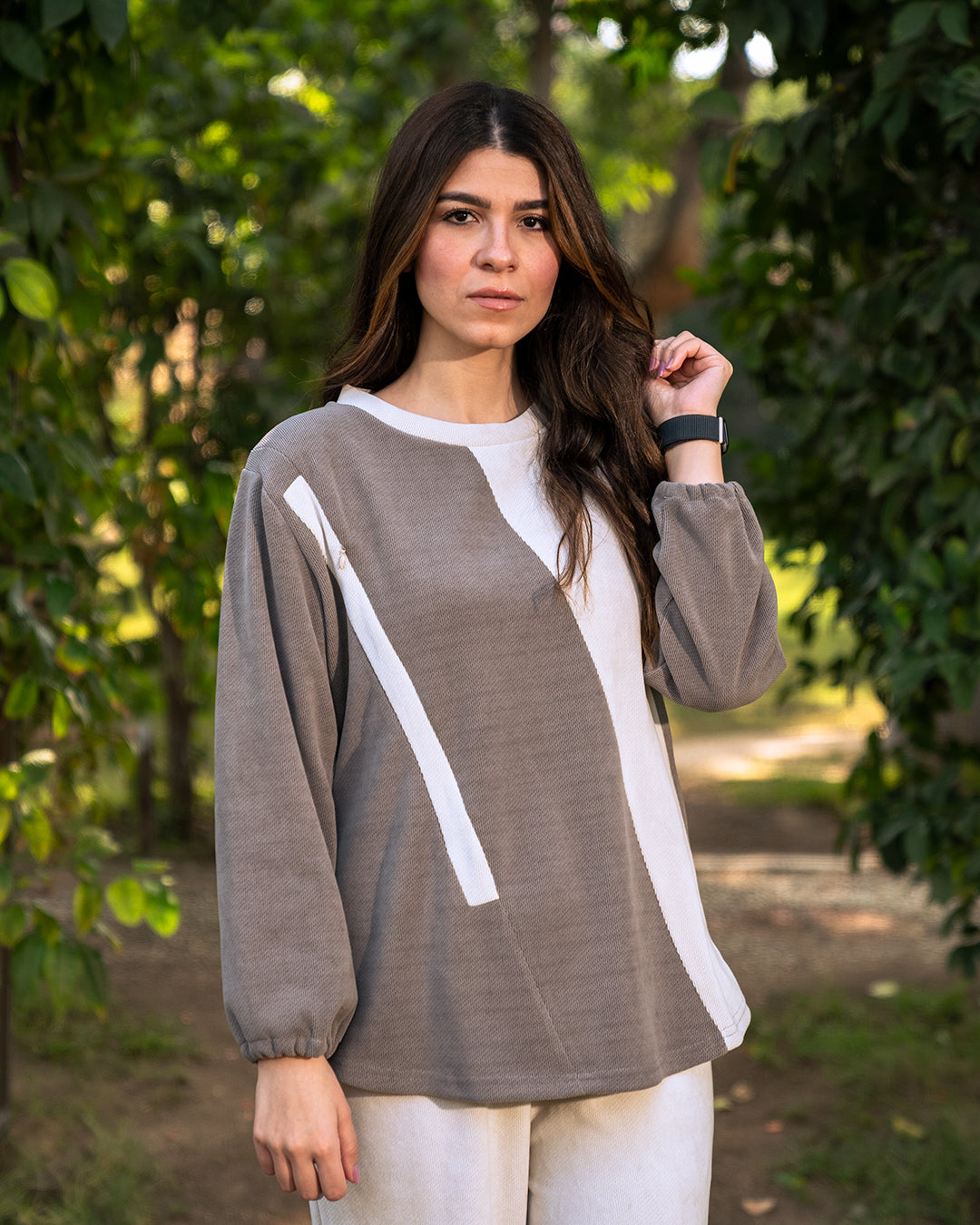 Twin Rivers Nursing & Maternity Oversized Top