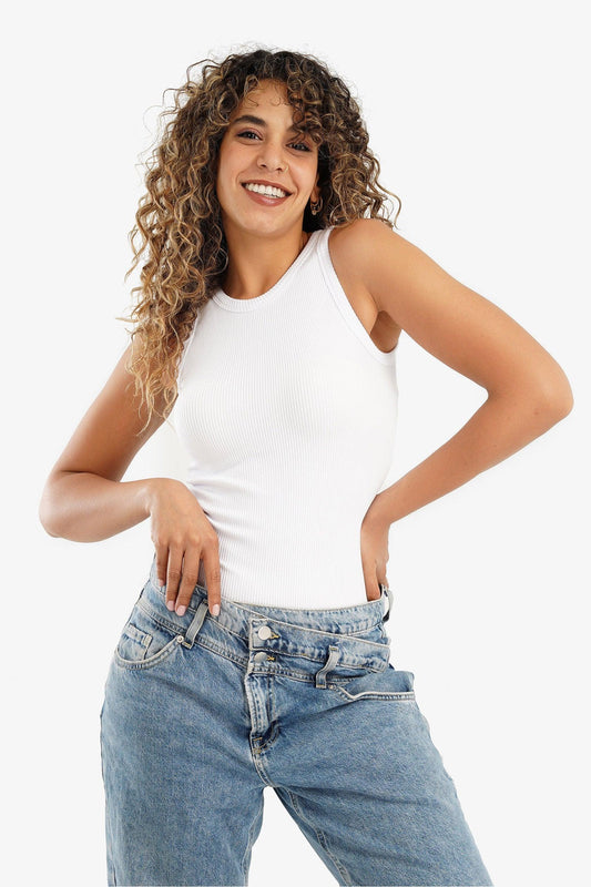 Microfiber Ribbed Top - Carina - ??’????????ñ??�ÿ??ƒ?ÿ????