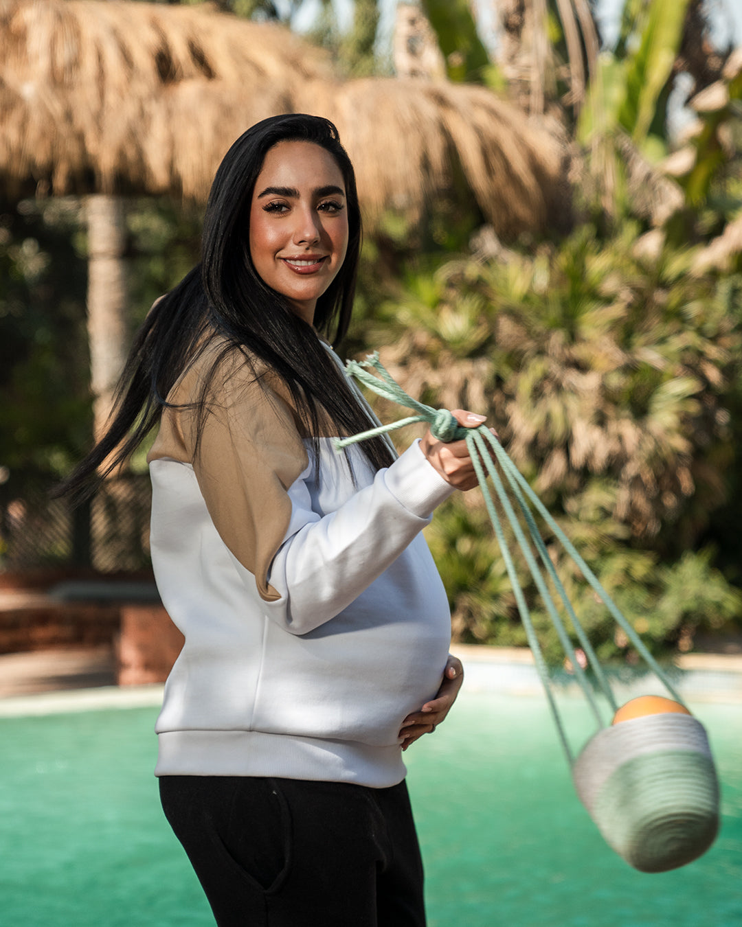 Nursing & Maternity Oversized Hoodie