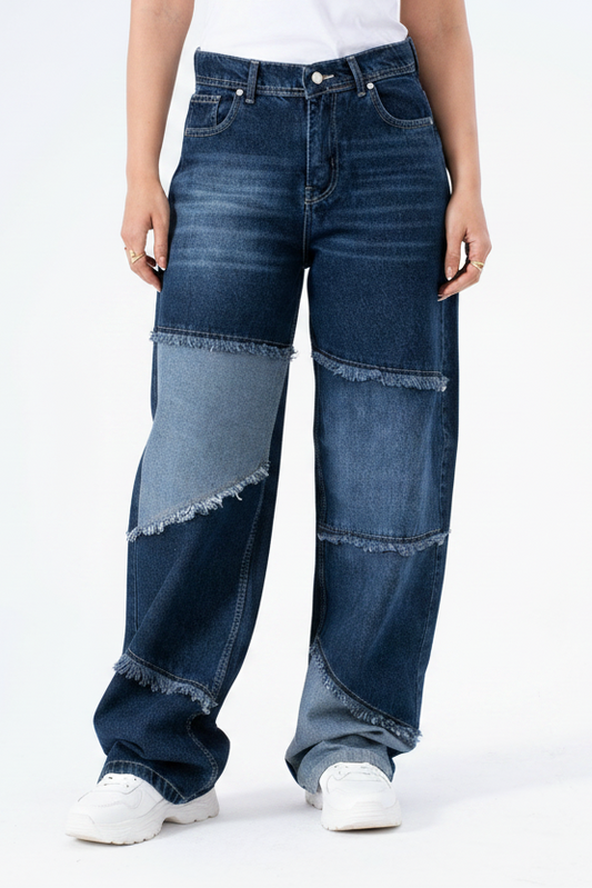 Blue Remix Baggy Denim