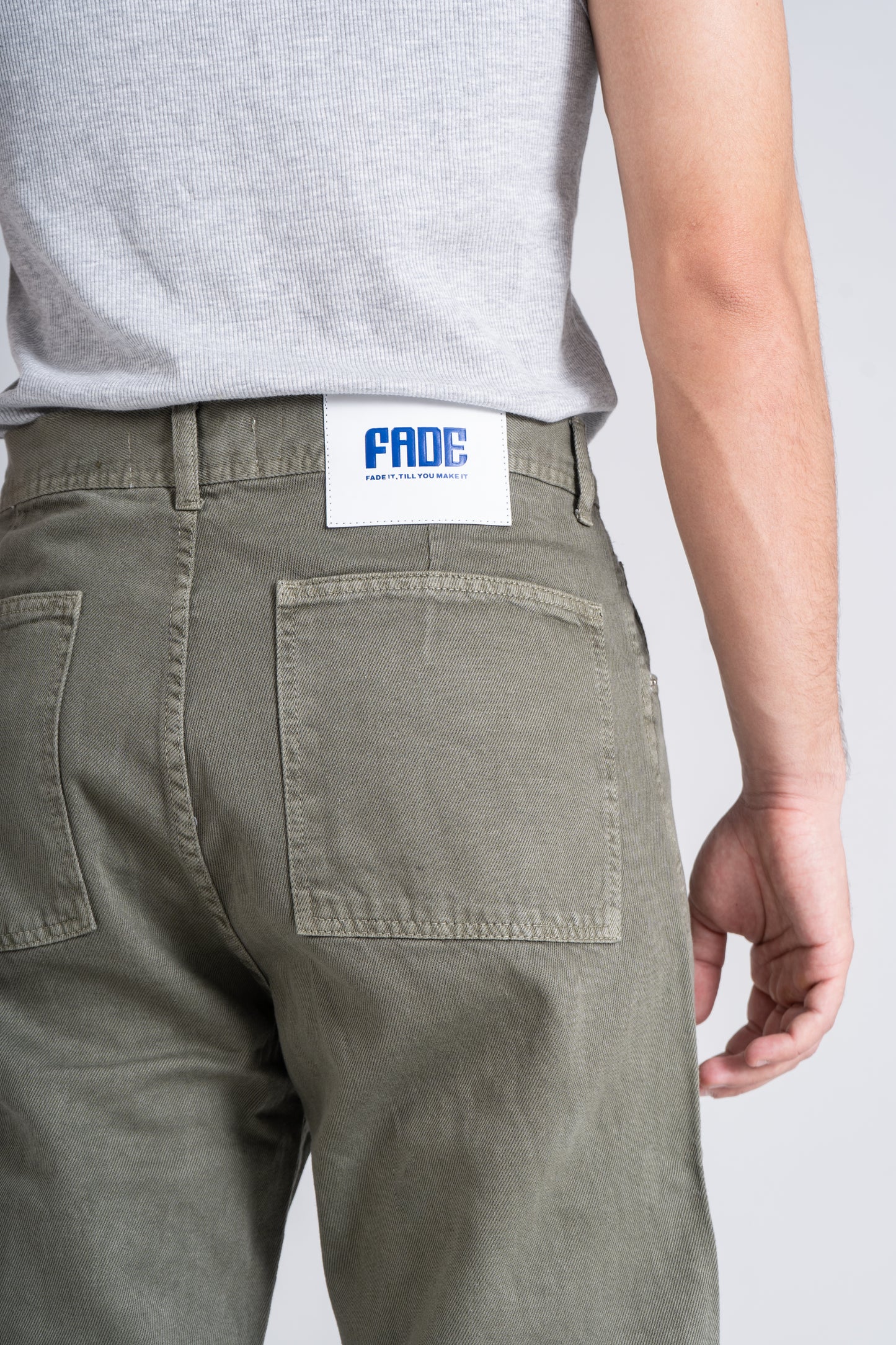 Olive Loose Fit Pant