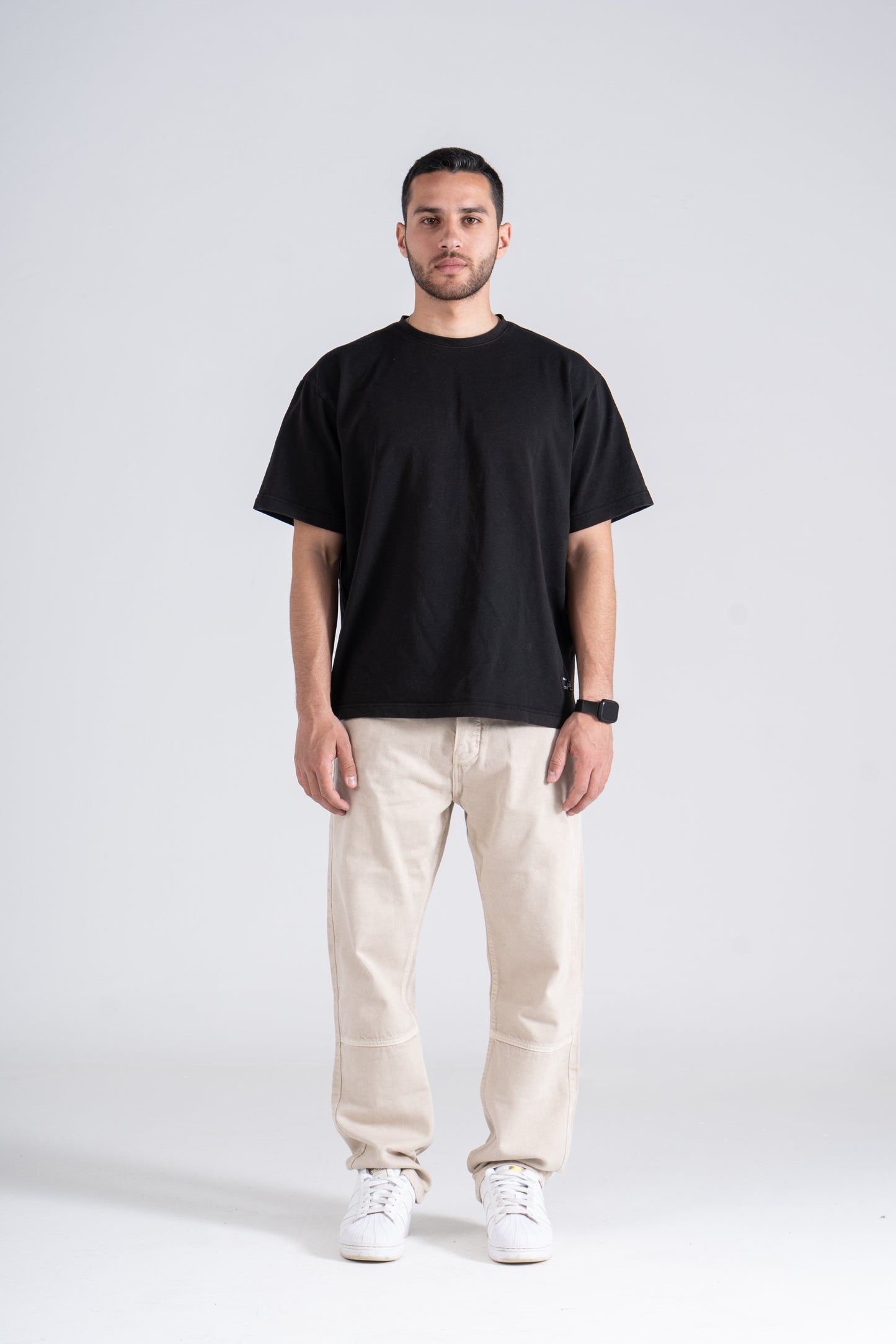 Beige Loose Fit Pant