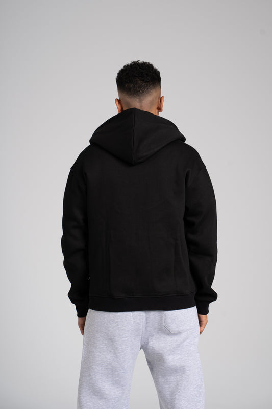 Zipper Melton Hoodie - هودي ميلتون بسحاب