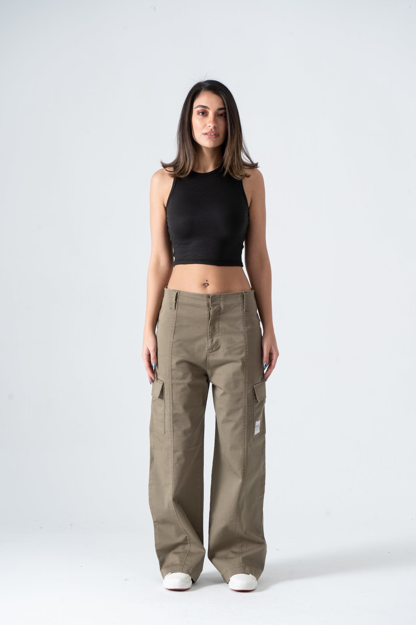 Olive Cargo Pants