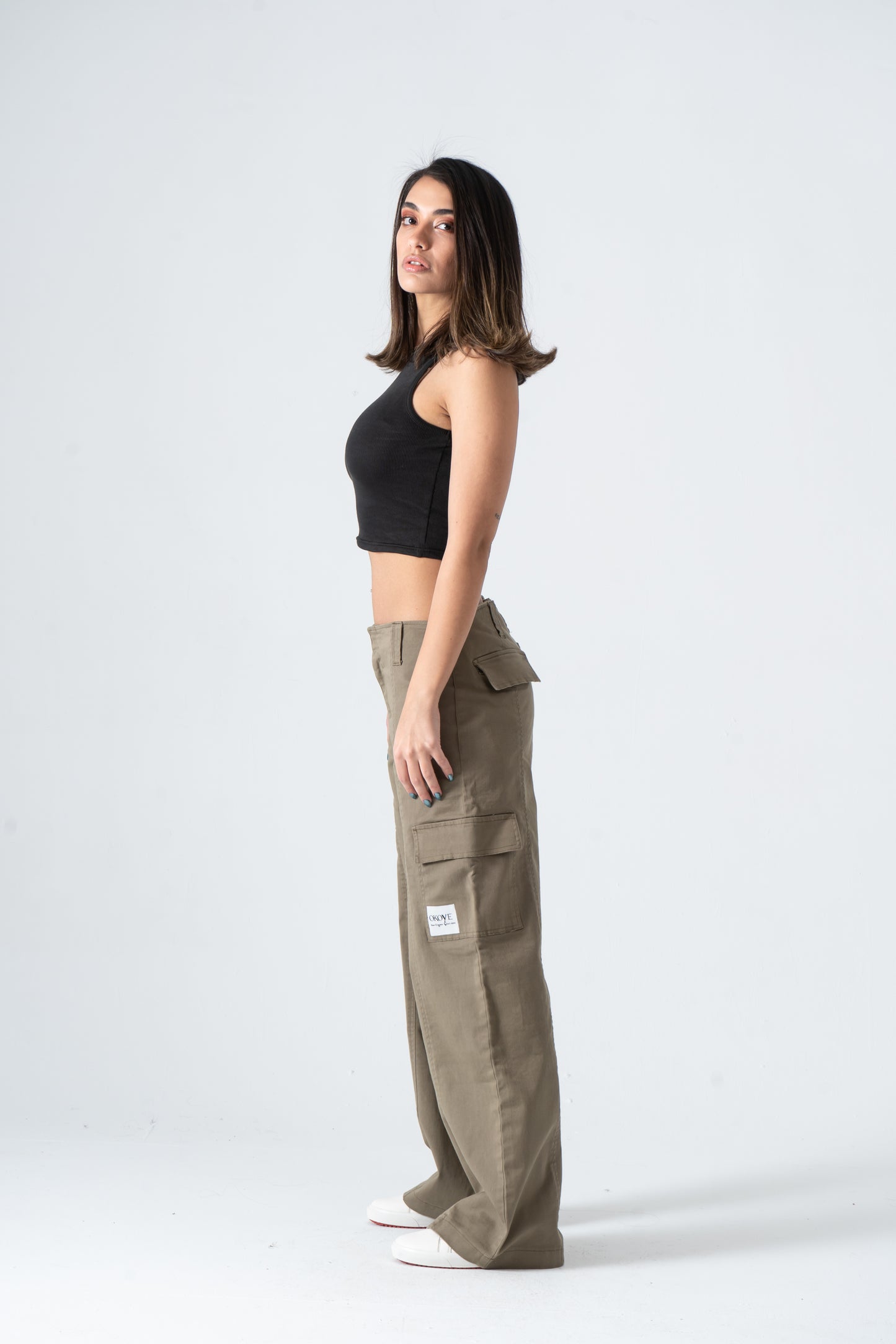 Olive Cargo Pants